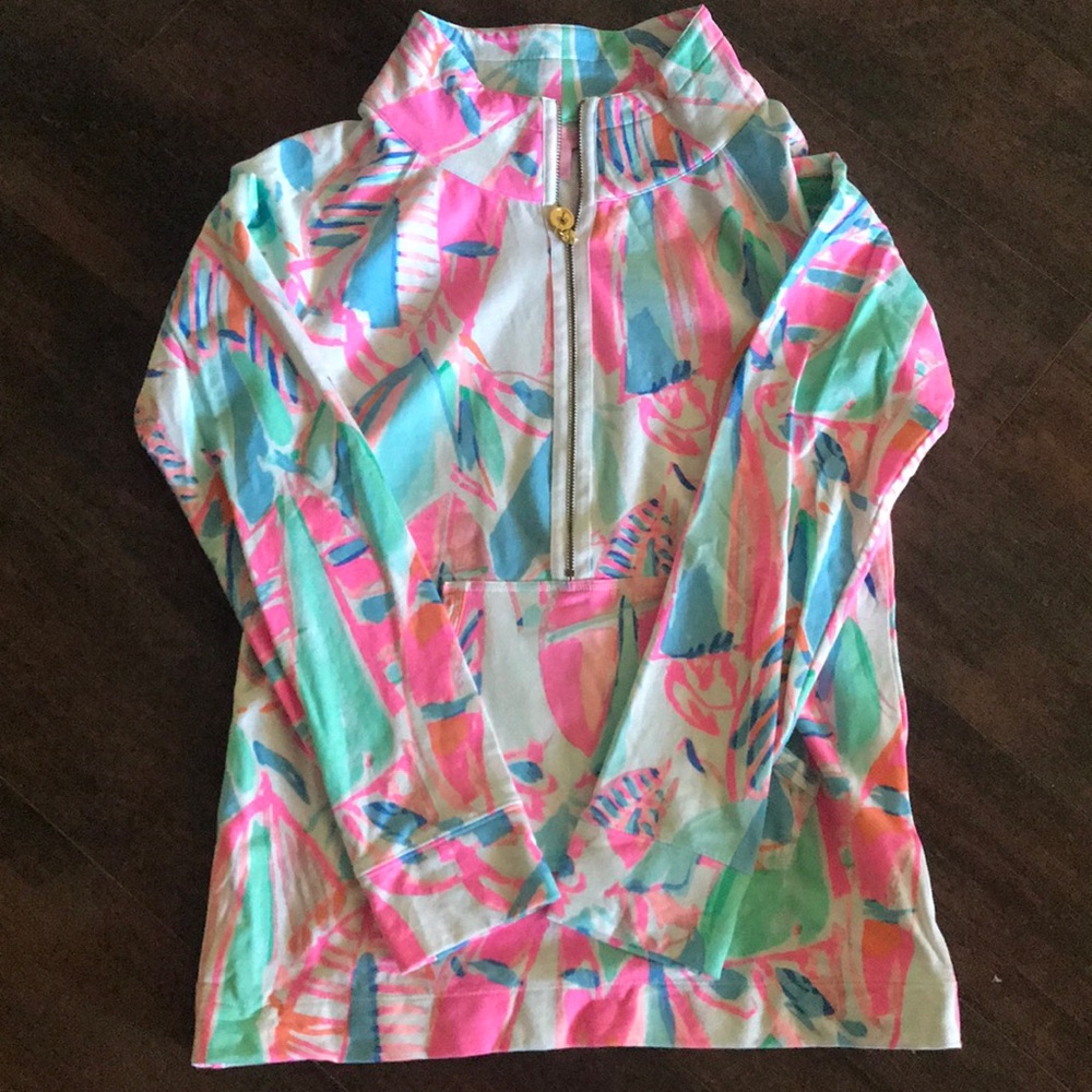 Lilly Pulitzer half zip VVGUC size small